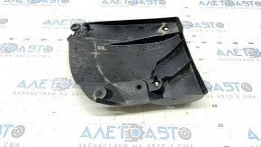 The left rear beam protection for a Mazda CX-50 23-25 is dented and torn.