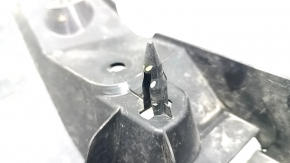 Right rear beam protection for Mazda CX-50 23-25 is dented, torn, and the latch is broken.