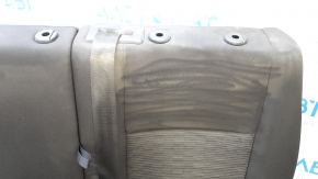 Rear seat backrest, 2nd row, left, VW Tiguan 09-18, black cloth, for cleaning, without headrest