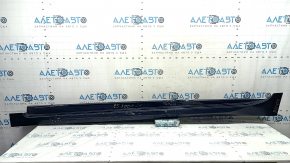 Left threshold Lexus ES300h ES350 13-18 blue 8V3, scratches, pressed, broken fastener, scuffed