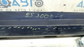 Left threshold Lexus ES300h ES350 13-18 blue 8V3, scratches, pressed, broken fastener, scuffed
