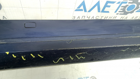 Left threshold Lexus ES300h ES350 13-18 blue 8V3, scratches, pressed, broken fastener, scuffed
