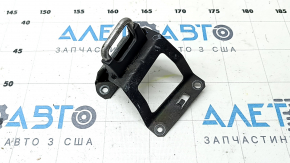 The left hood latch bracket of a Volvo XC90 16-25 is broken.