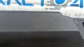 Tesla Model 3 18 rear trunk opening trim - black, scratched, bent
