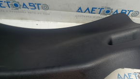 Tesla Model 3 18 lower trunk lid trim - black, scratched, dented