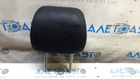Rear right headrest, 2nd row, Mazda CX-9 16-23, black leather, worn