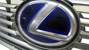 Radiator grill grill Lexus ES300h ES350 13-15 pre-rest with badge, sand
