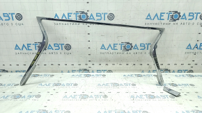 Front bumper grille frame for Lexus ES300h ES350 13-15 pre-rest chrome, lower parts torn off, cracked, sand