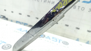 Front bumper grille frame for Lexus ES300h ES350 13-15 pre-rest chrome, lower parts torn off, cracked, sand