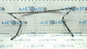 Front bumper grille frame for Lexus ES300h ES350 13-15 pre-rest chrome, lower parts torn off, cracked, sand
