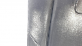 Backrest of the rear row of seats, row 3, right, Mazda CX-9 16-17, black leather