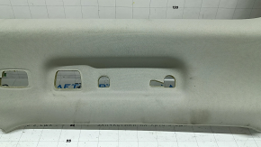 Volvo XC90 16-23 headliner for panoramic windows, for 3rd row, gray, with speaker grilles and microphones, dry-cleanable, creases