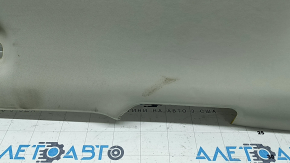 Volvo XC90 16-23 headliner for panoramic windows, for 3rd row, gray, with speaker grilles and microphones, dry-cleanable, creases