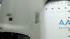 Volvo XC90 16-23 headliner for panoramic windows, for 3rd row, gray, with speaker grilles and microphones, dry-cleanable, creases