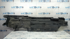 Right underbody protection for Jeep Cherokee KL 19-23, torn, dented