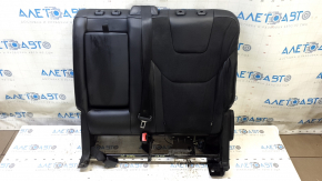 Rear seats, 2nd row, Ford Edge 15-24, black leather, heated, Titanium