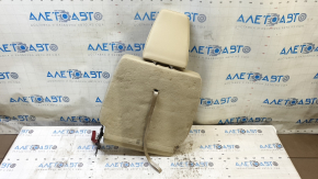 Rear seat back, 3rd row, left, Ford Flex13-19-19, beige leather, for cleaning
