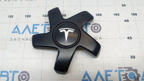 Tesla Model 3 18" Wheel Center Cap, Type 2, Black