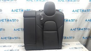 Tesla Model 3 18 rear seat backrest, left, black leather, with seat belt and heating