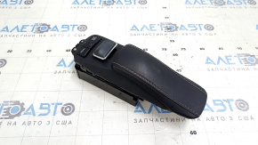 Lexus ES300h ES350 13-18 black leather display control joystick, worn