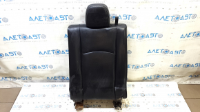 Backrest of the rear row of seats left 3rd row Dodge Journey 11-19 leather black