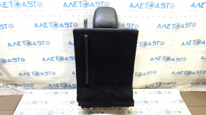 Backrest of the rear row of seats left 3rd row Dodge Journey 11-19 leather black