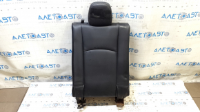 Left rear seat back, 3rd row, Dodge Journey 11-19, black leather, dry cleanable