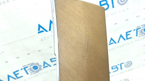 Door trim molding (card) rear right Volvo XC90 16-20 in walnut wood, with backlight, scratches