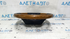 Lexus ES300h ES350 13-16 pre-restored steering wheel, black leather, light wood, scratches
