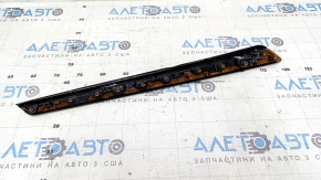 Door trim molding, rear left, Lexus ES300h ES350 13-15, light wood, scratches