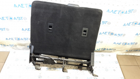 Rear seat backrest, 2nd row, left, Ford Edge 15-24, black leather, Titanium, electric