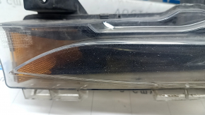 Tesla Model 3 18 right fog light with turn signal and corrector, sand and chips