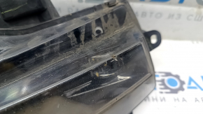 Tesla Model 3 18 right fog light with turn signal and corrector, sand and chips