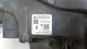 Tesla Model 3 18 right fog light with turn signal and corrector, sand and chips
