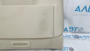 Lexus ES300h ES350 13-18 passenger seat back trim, beige, scratches, needs cleaning