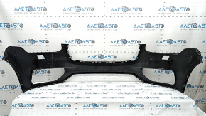 Volvo XC90 16-19 front bumper, bare, with headlight washer and no park assist, black, scratches