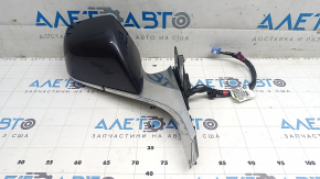 Right side mirror assembly for Tesla Model 3 18-20, 13+1 pins, heated, auto-dimming, chrome, PMNG graphite