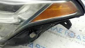 Left front headlight assembly for Volvo XC90 16-18 LED, polished, web-like