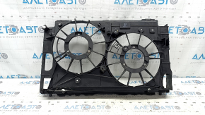Diffuser radiator shroud bare Toyota Prius 30 10-15 cracked