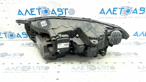 Volvo XC90 16-17 LED right front headlight assembly, polished, web-like finish