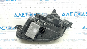 Volvo XC90 16-17 LED right front headlight assembly, polished, web-like finish