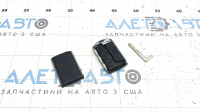 Volvo XC90 16-25 keyless, 4-button, type 2, worn, chrome
