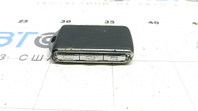 Volvo XC90 16-25 keyless, 4-button, type 2, worn, chrome