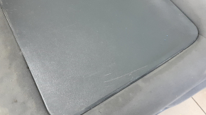 Right rear seat backrest, 2nd row, Toyota Prius V 12-14, dark gray velour, with armrest, scratches on the back, needs cleaning