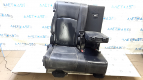 Rear seat, 2nd row, right, Dodge Journey 11, black leather, manual, dry-cleanable