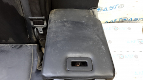Rear seat, 2nd row, right, Dodge Journey 11, black leather, manual, dry-cleanable