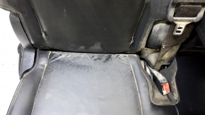 Rear seat, 2nd row, right, Dodge Journey 11, black leather, manual, dry-cleanable