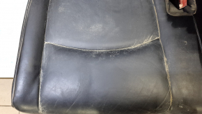 Rear seat, 2nd row, right, Dodge Journey 11, black leather, manual, dry-cleanable