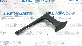 Volvo XC90 16-24 front center console trim, black nappa leather, scratches