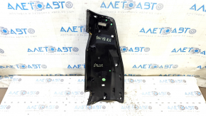 Alfa Romeo Stelvio 18-25 right rear seat side bolster, black leather